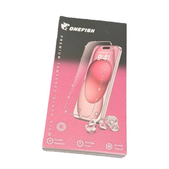 Pink Tempered Glass Screen Protector - Picture 1 of 6